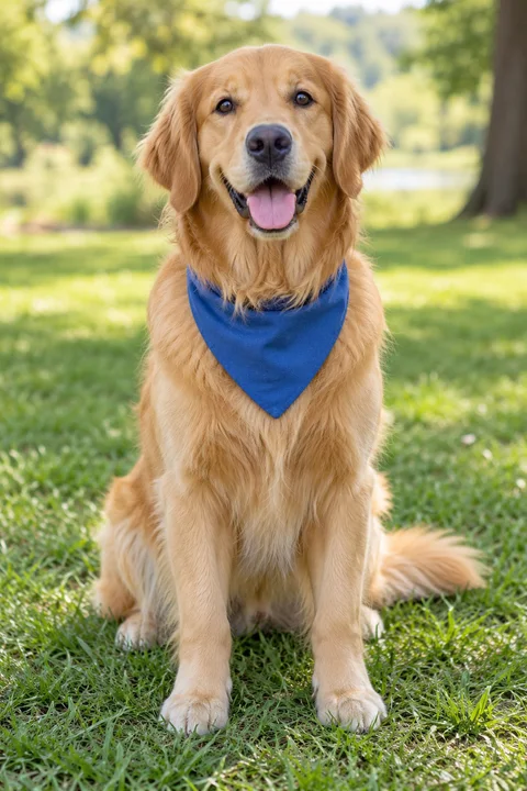 AI-generated source photo for Paws up